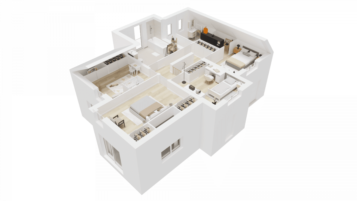Lavande 01_axo_etage