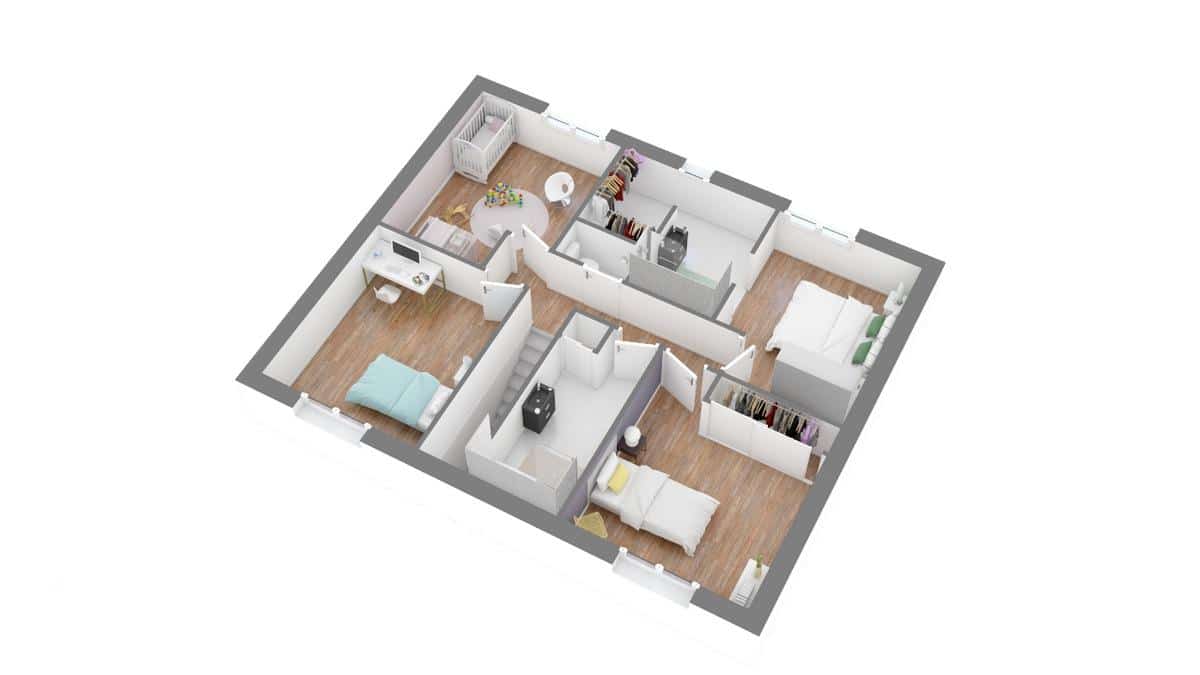 MCALPES_diamant_pensee_aison contemporaine_a_etage-g1-axo_etage