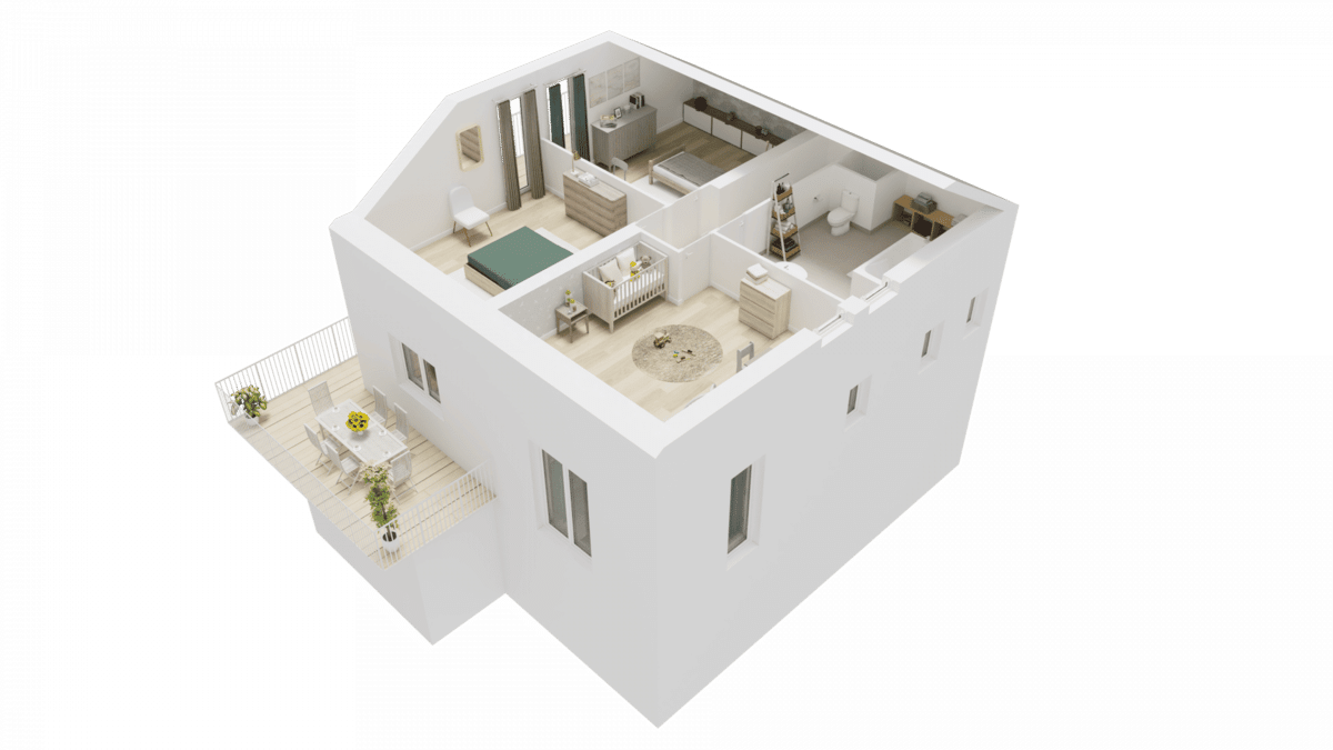 Vanoise 02_axo_etage