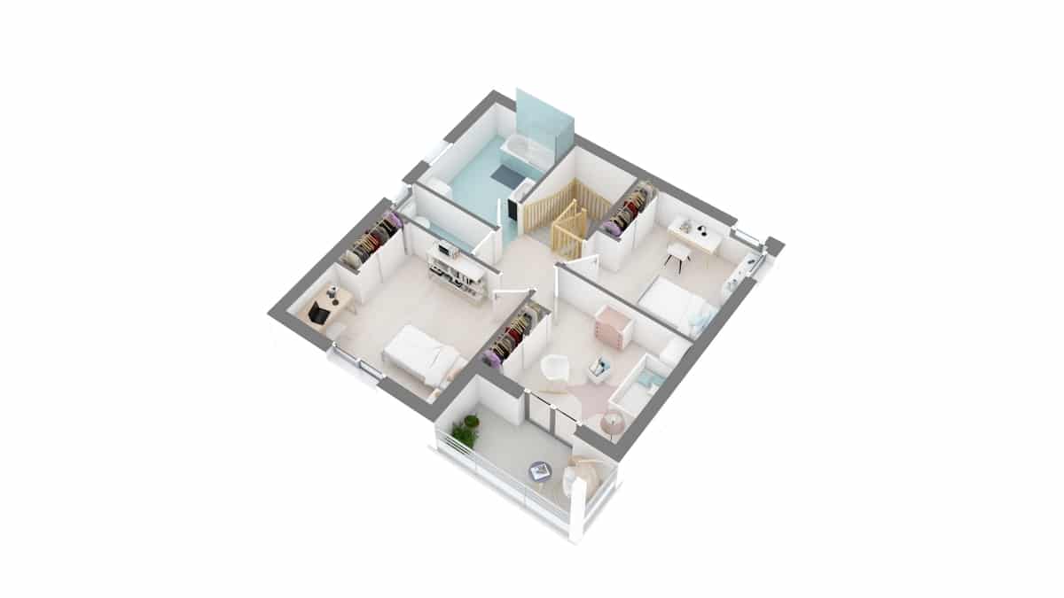 plan maison_myosotis-g1-axo_etage